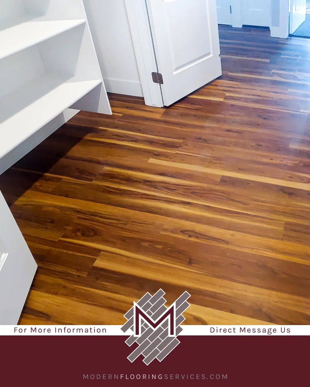 Click Vinyl EVP Flooring Installation.