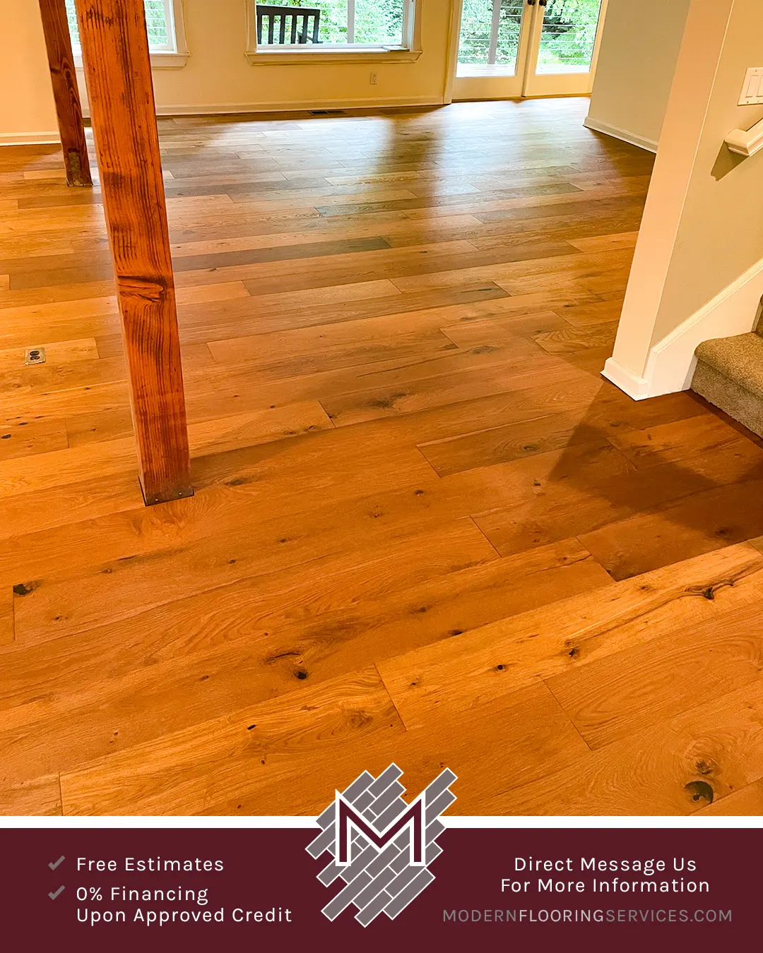Virginia Mill Works Winchester Oak Engineered Hardwood Flooring.