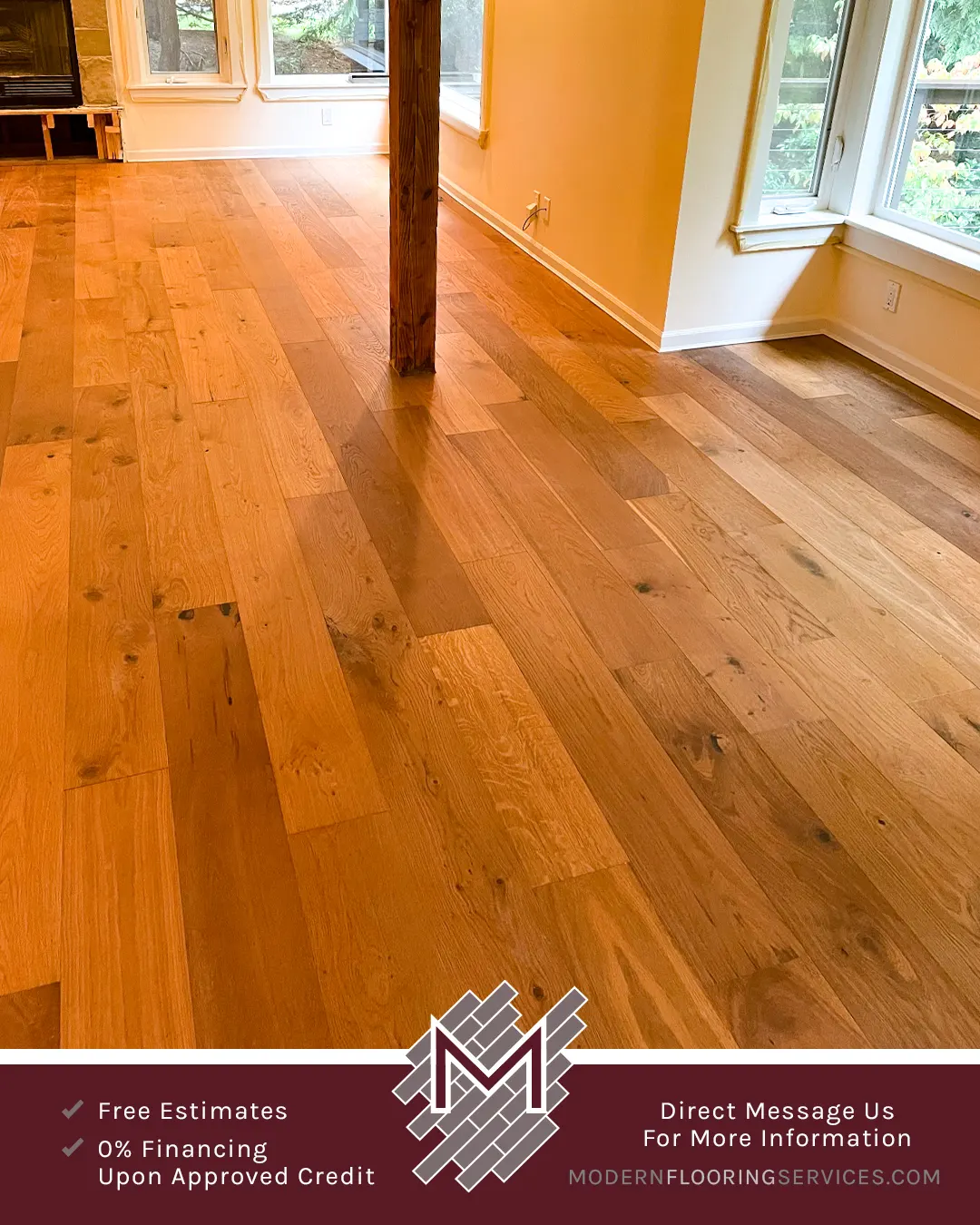 Virginia Mill Works Winchester Oak Engineered Hardwood Flooring.
