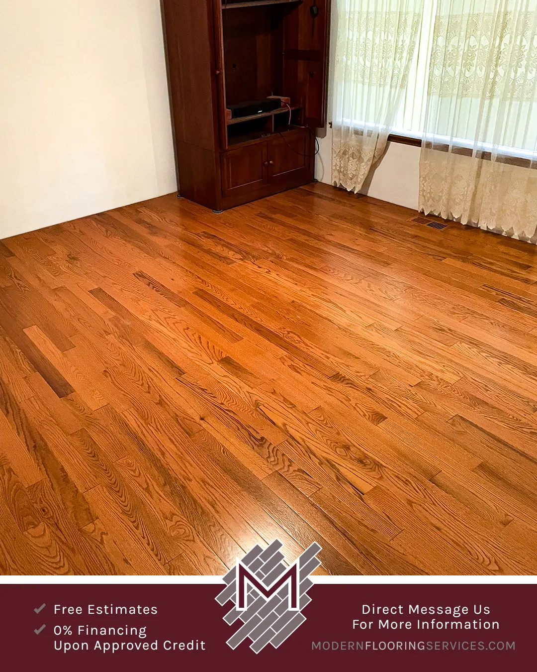 Builder's Pride Butterscotch Oak Solid Hardwood Flooring Installation.