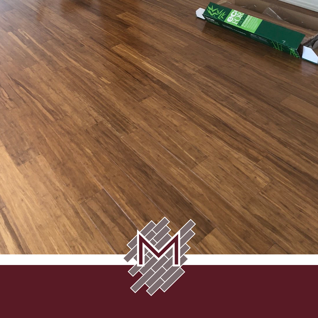 Solid bamboo hardwood flooring