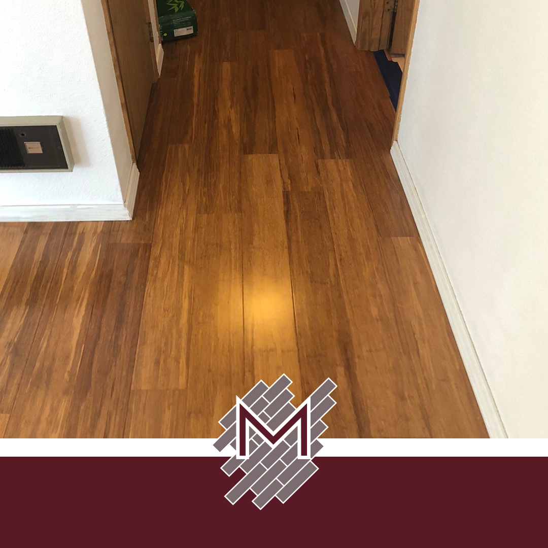 Solid bamboo hardwood flooring