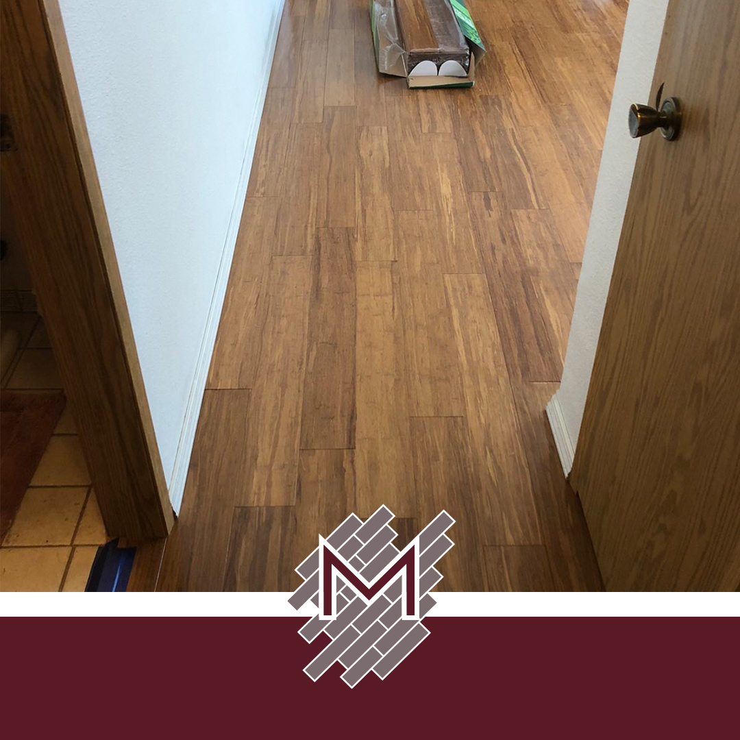 Solid bamboo hardwood flooring