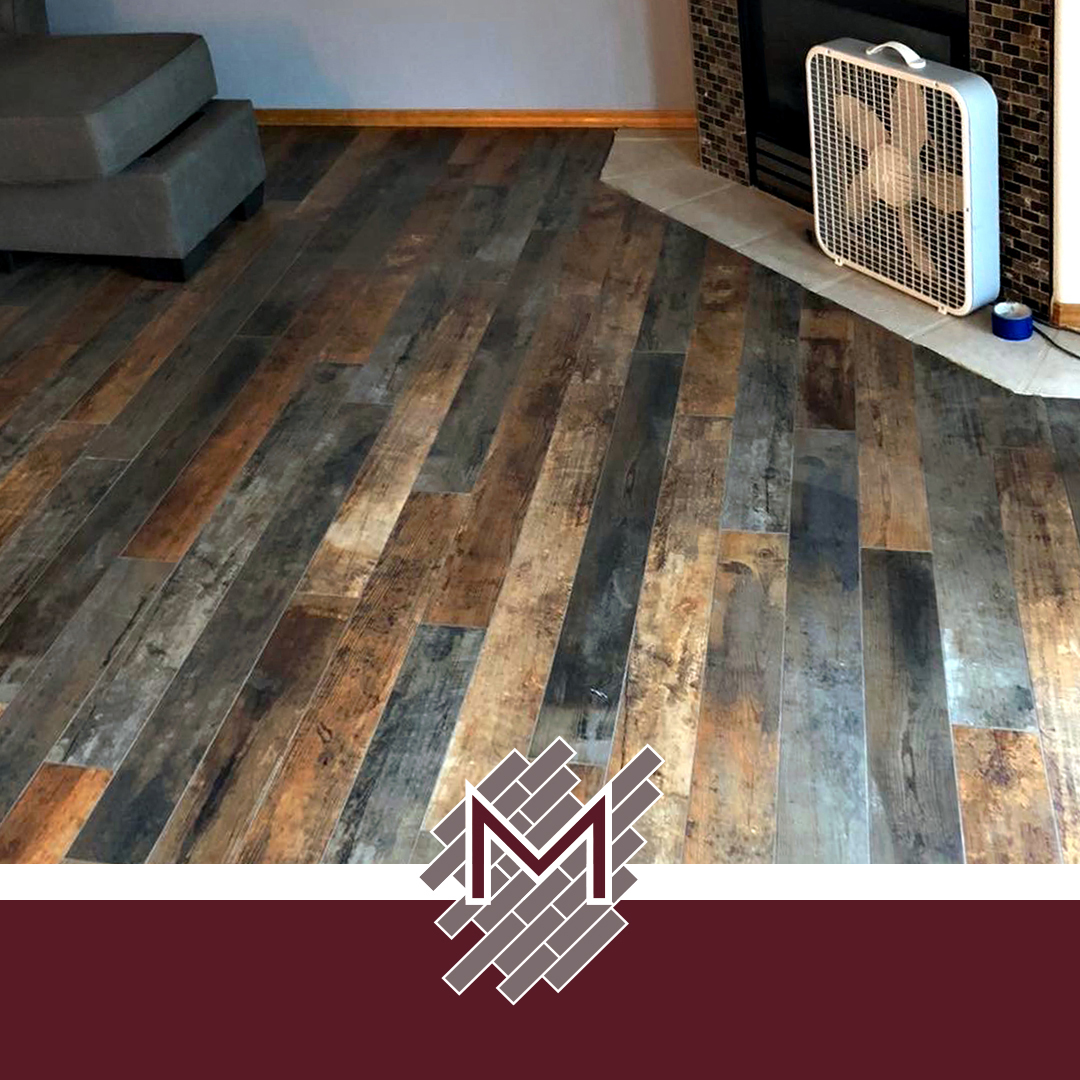 Wood-based laminate flooring