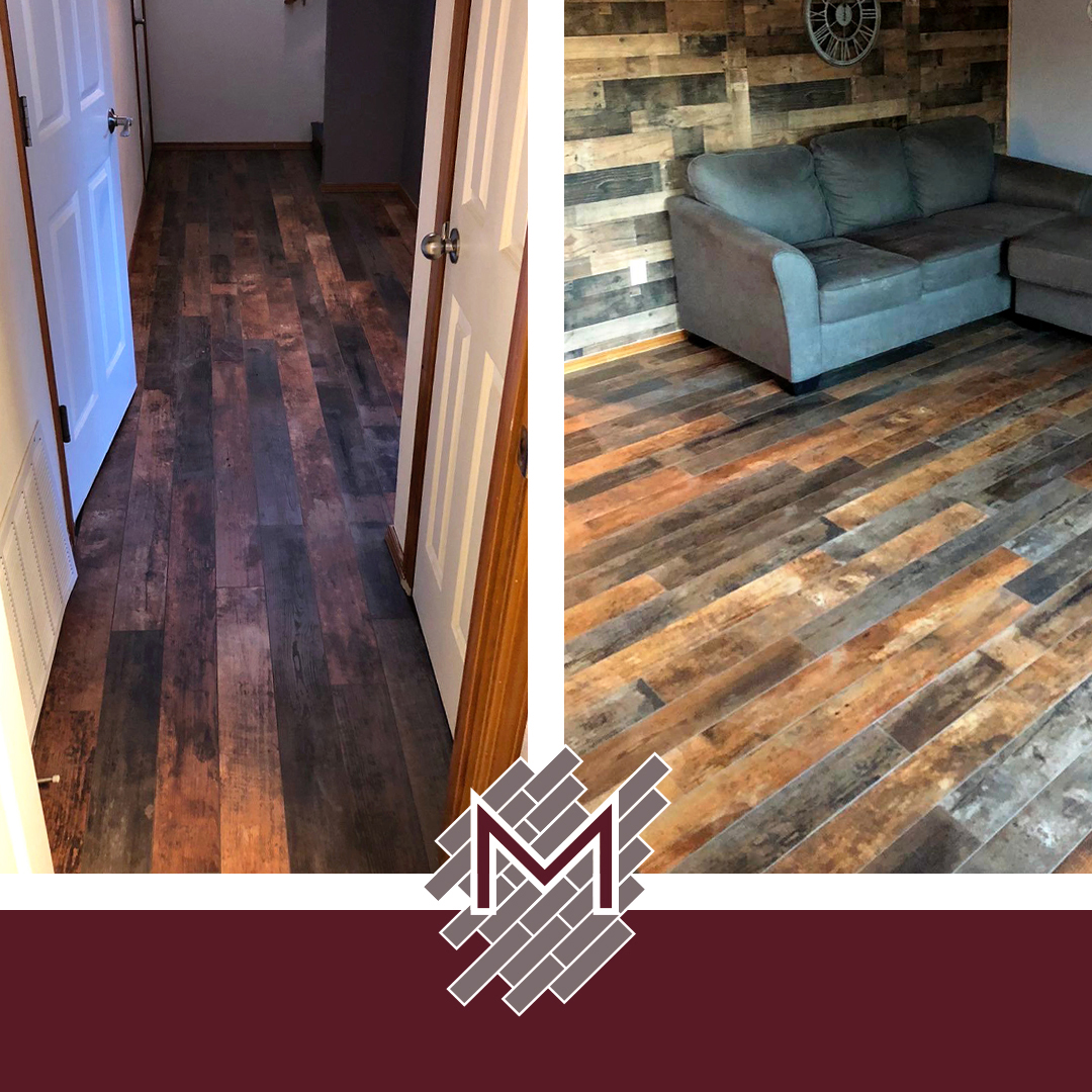 Wood-based laminate flooring