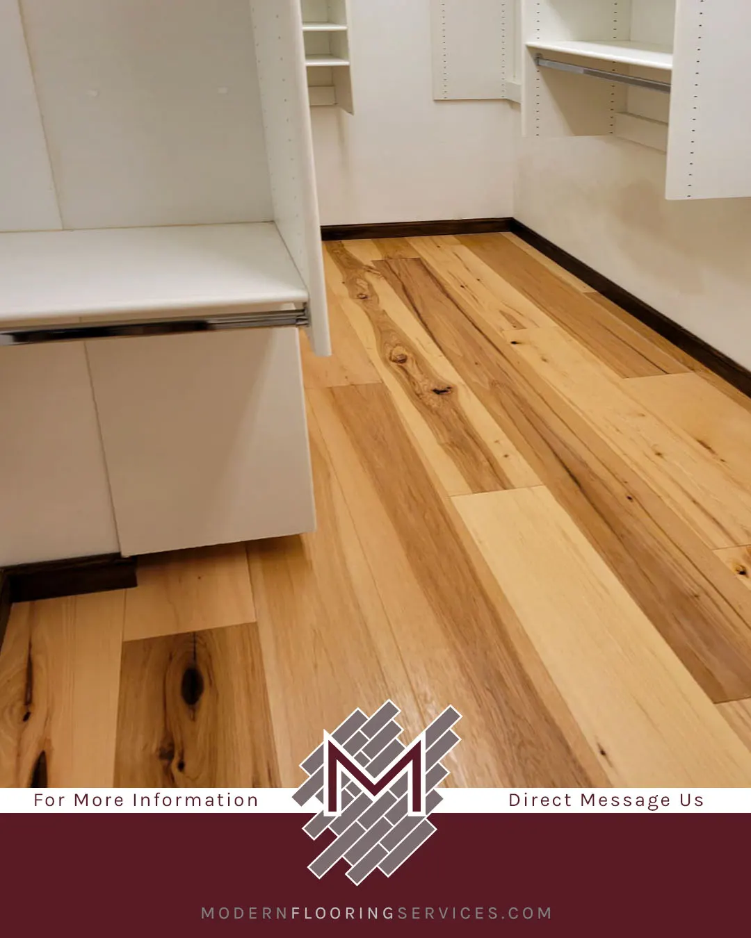 Engineered Hickory Flooring Installation