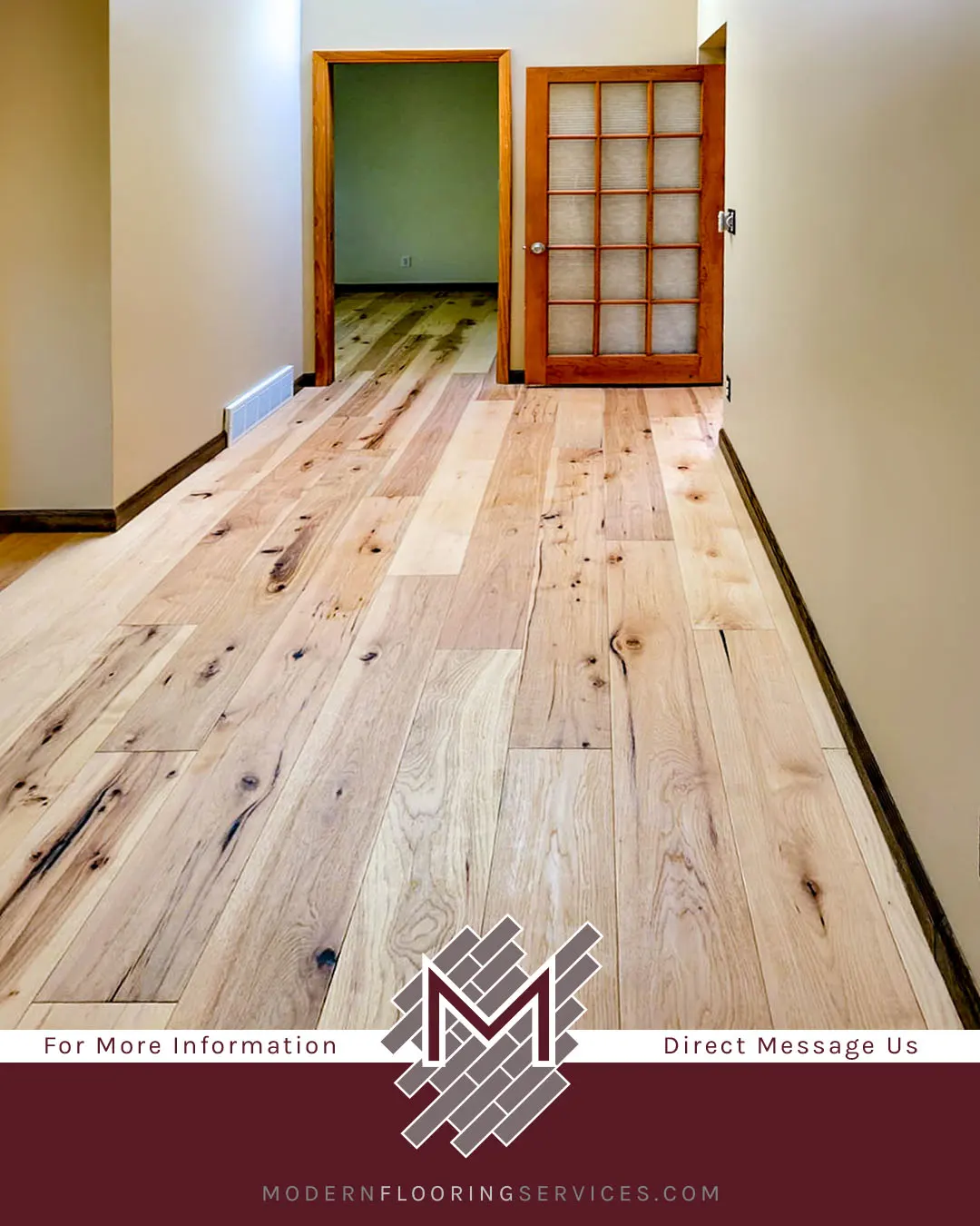Engineered Hickory Flooring Installation