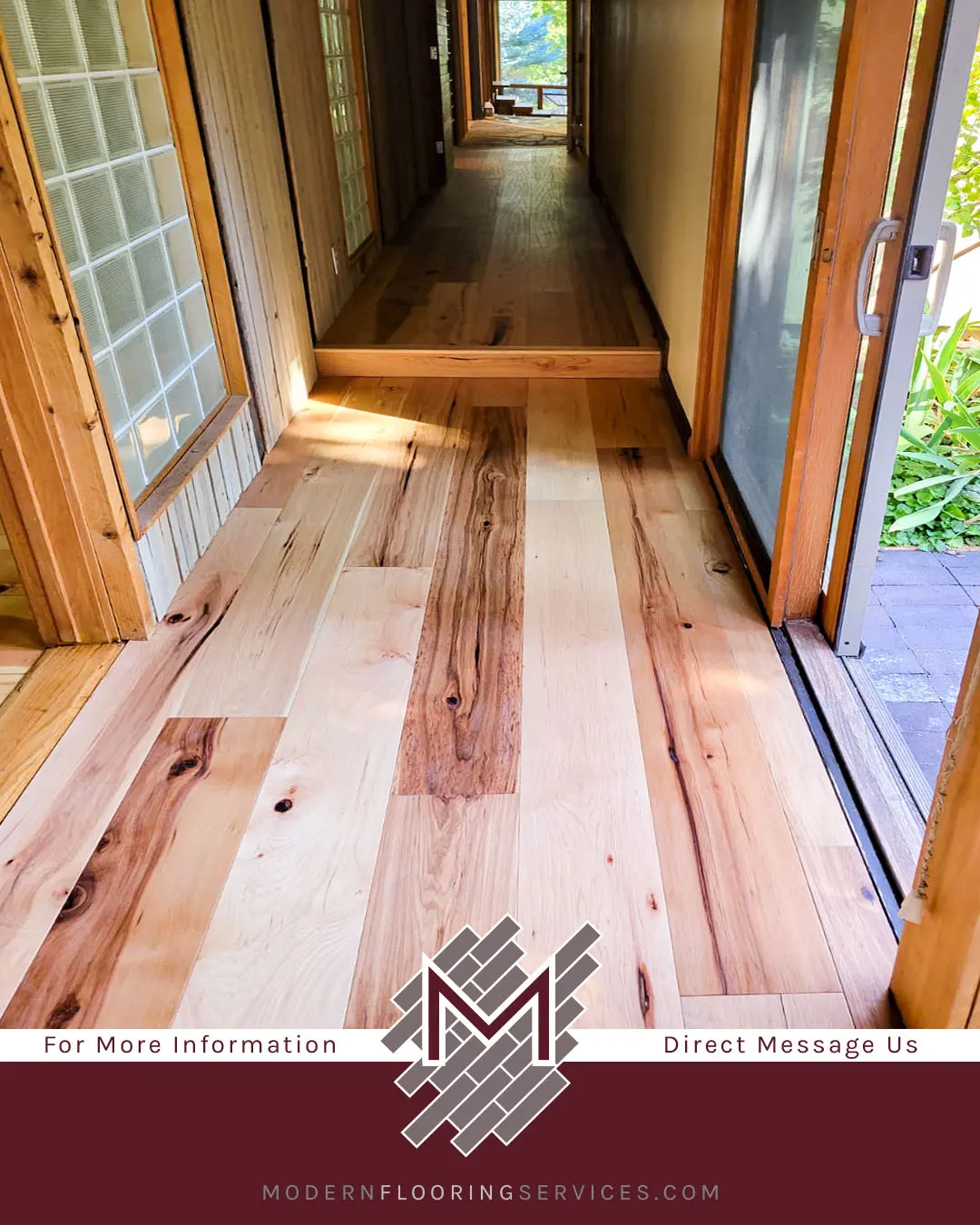 Engineered Hickory Flooring Installation