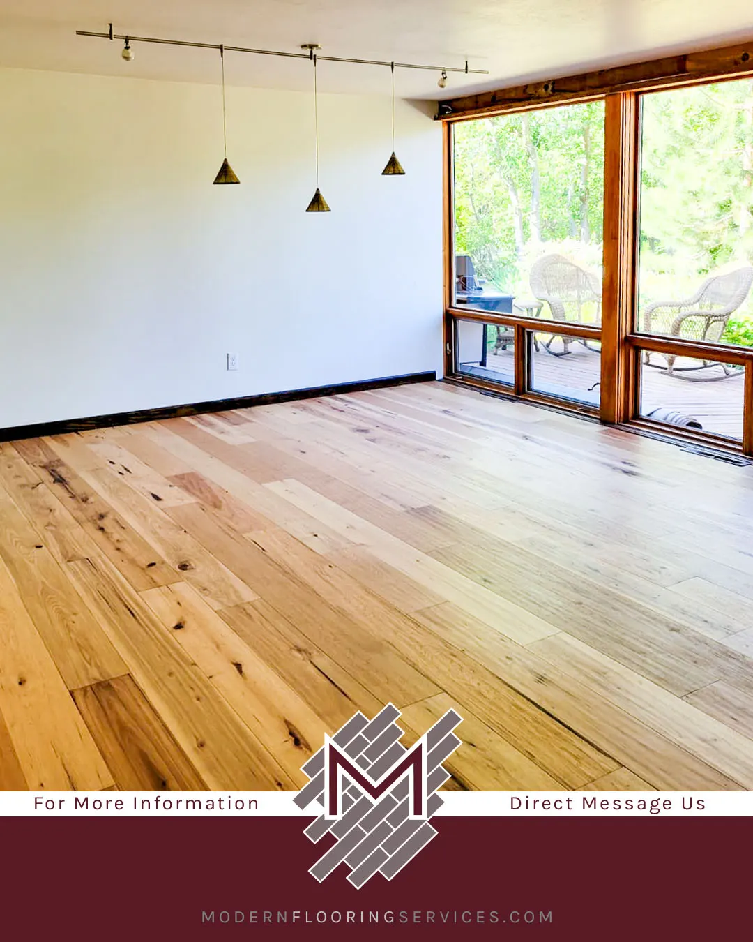 Engineered Hickory Flooring Installation
