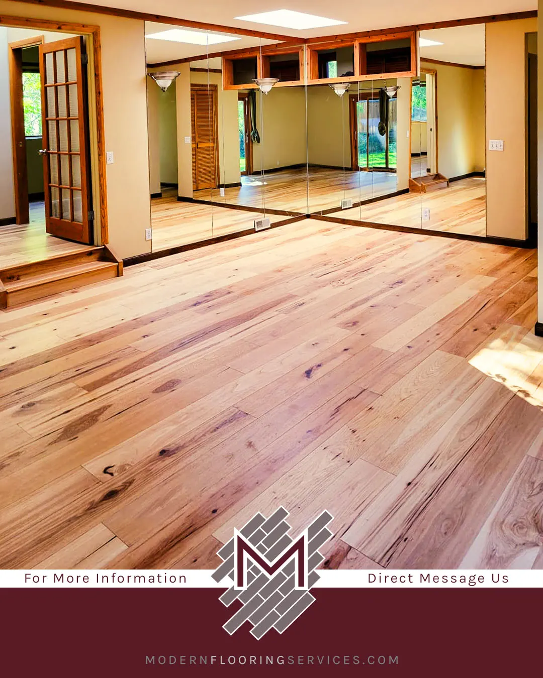 Engineered Hickory Flooring Installation