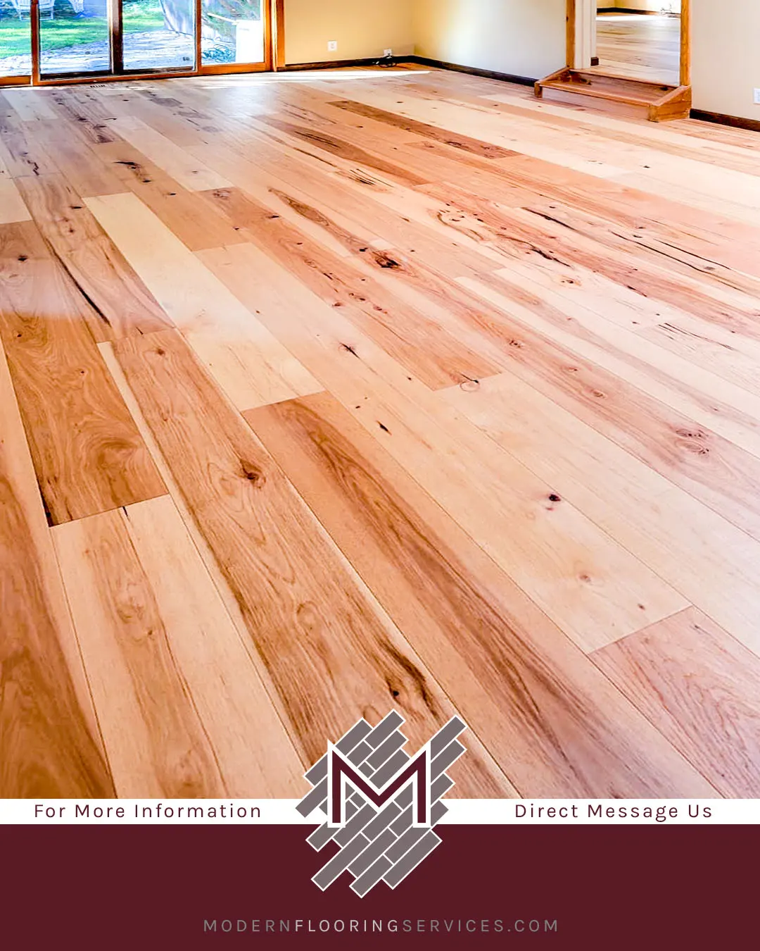 Engineered Hickory Flooring Installation