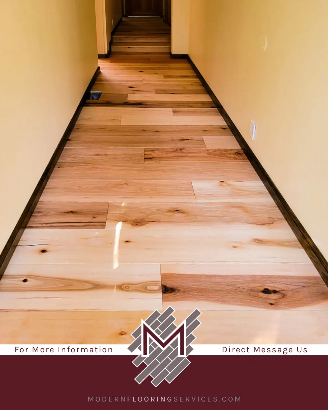 Engineered Hickory Flooring Installation