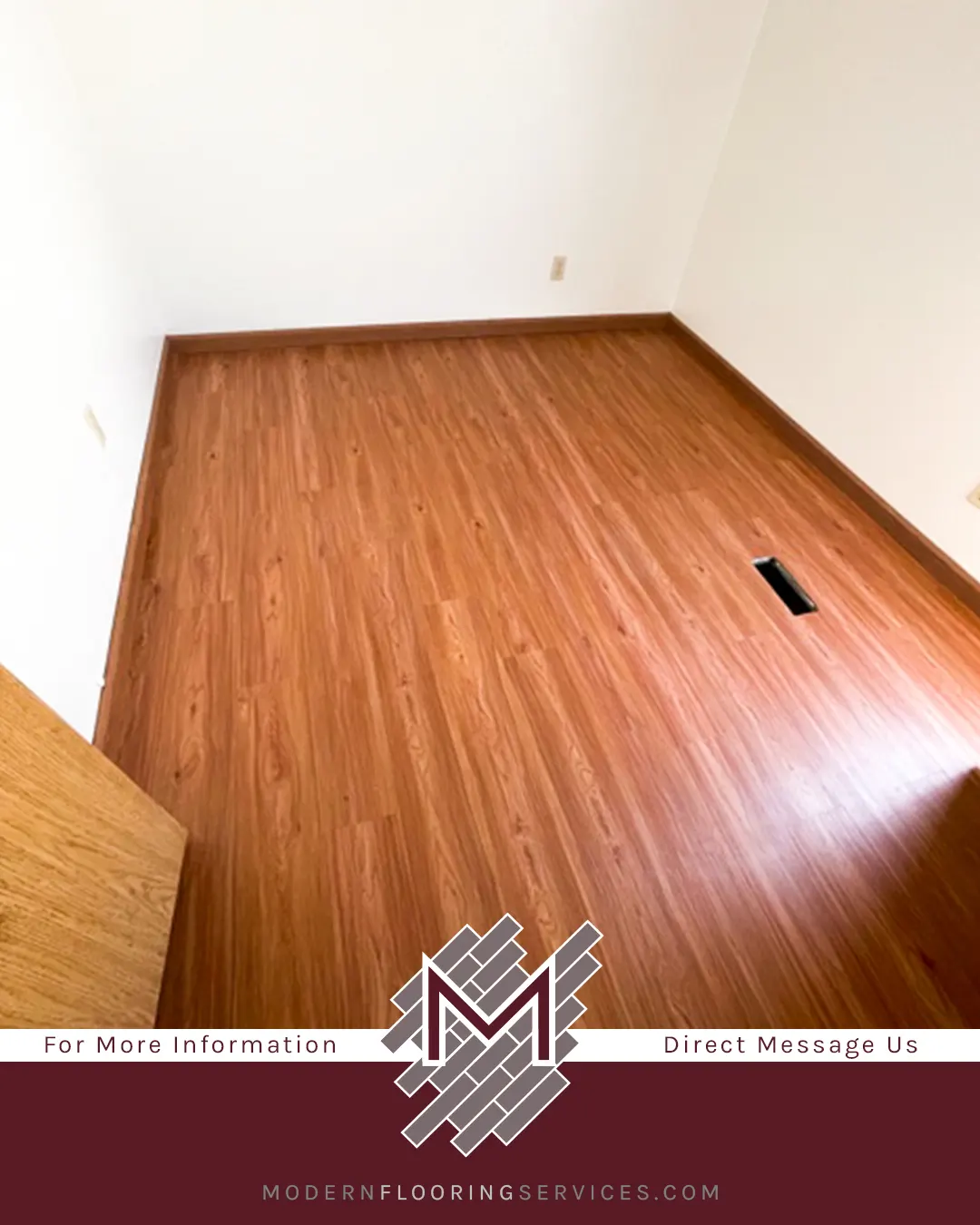 Rainier Cherry Rigid Vinyl Plank Flooring Installation