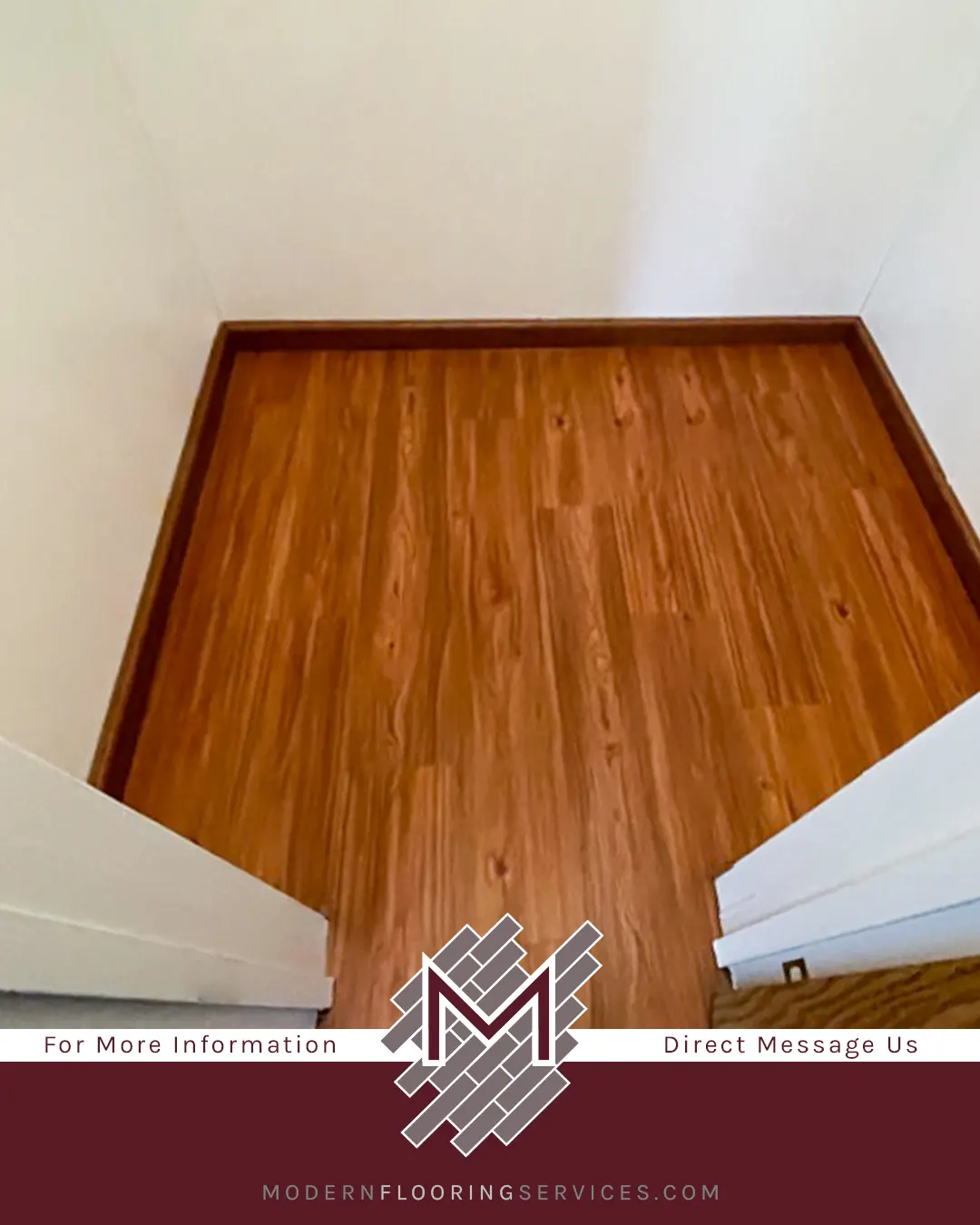 Rainier Cherry Rigid Vinyl Plank Flooring Installation