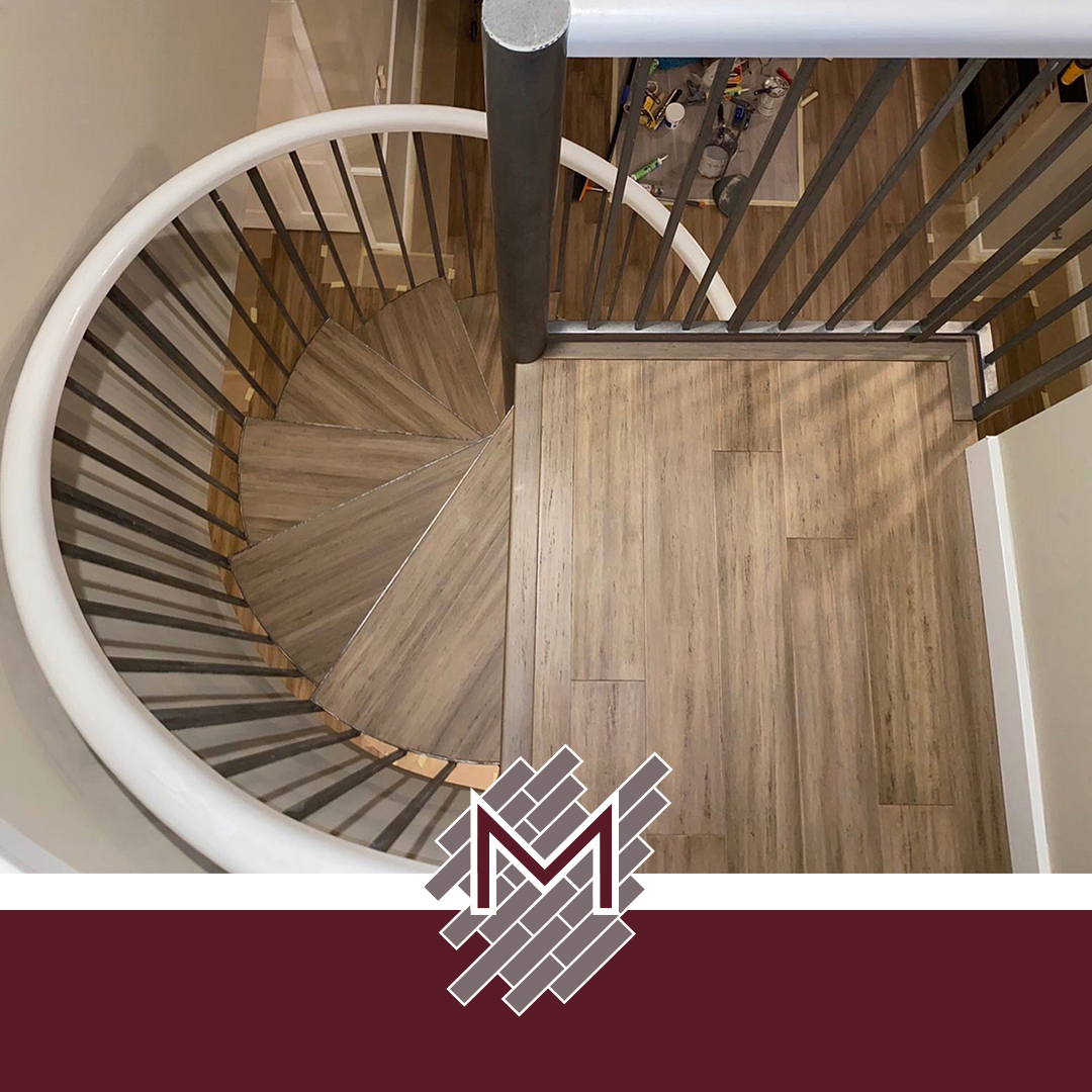 bamboo stairs make over