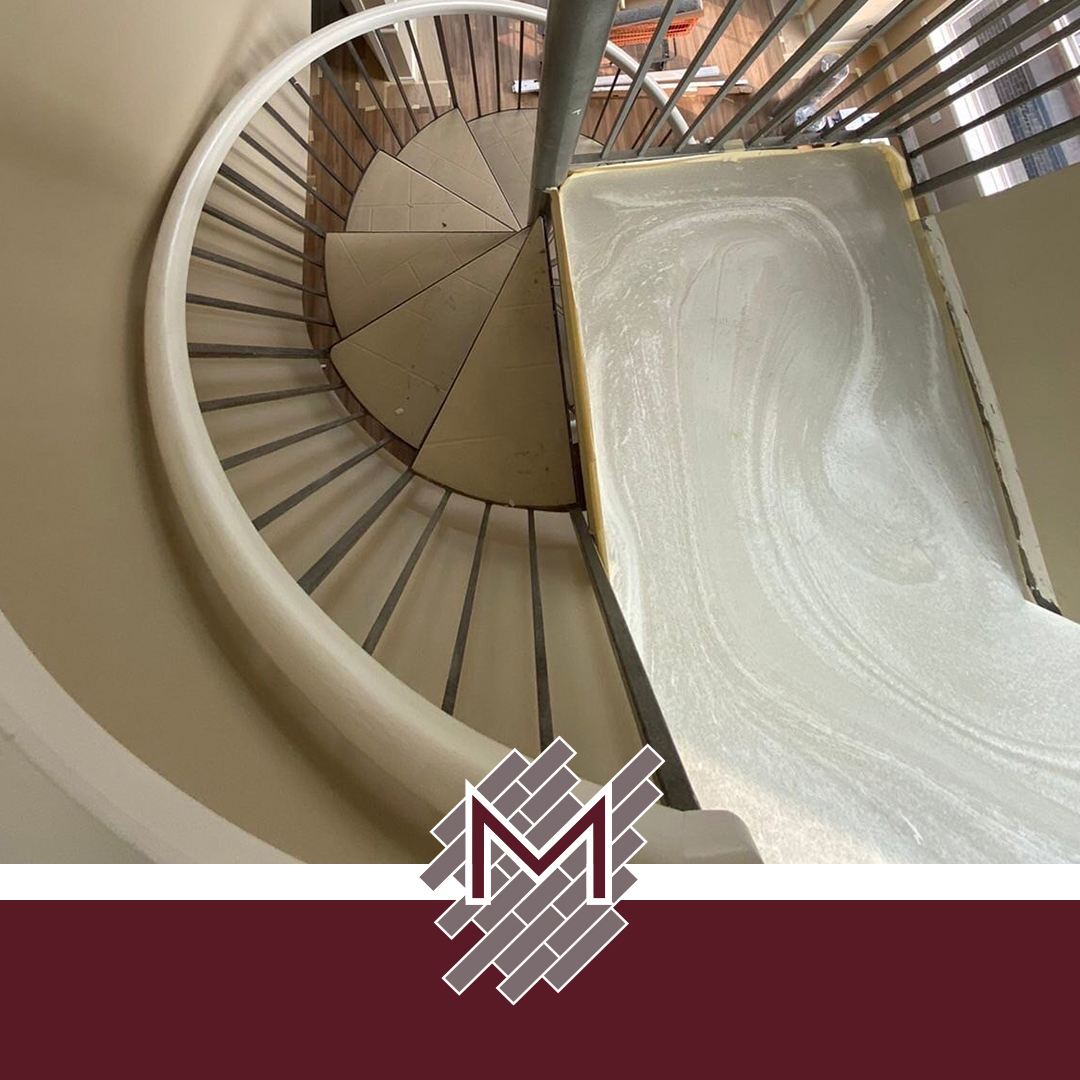 bamboo stairs make over