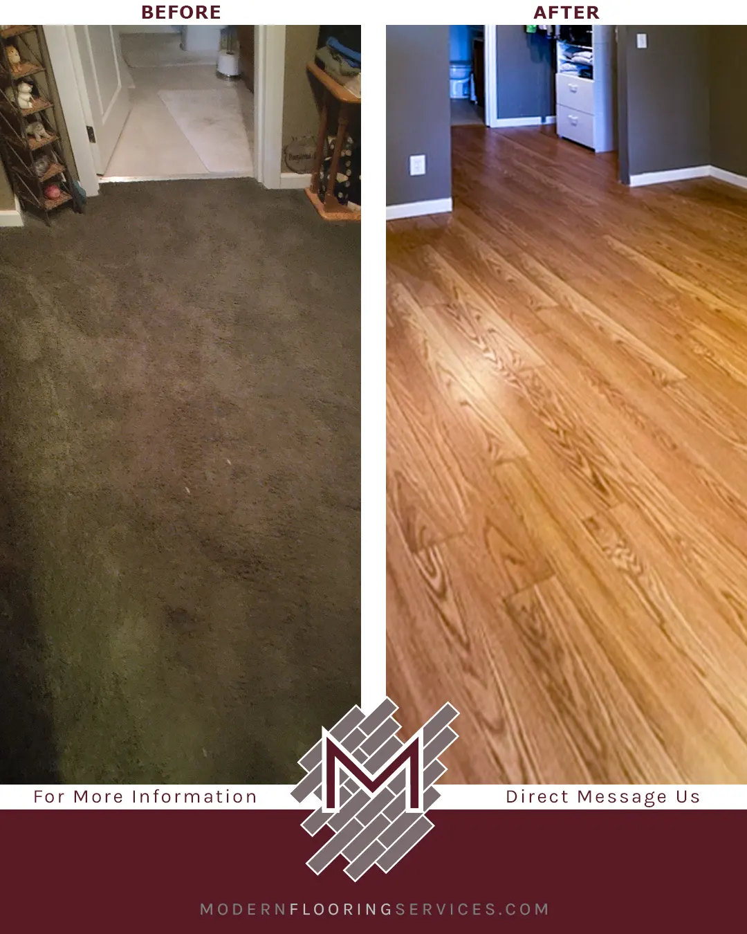 Dream Home XD Select Red Oak Laminate Flooring Installation