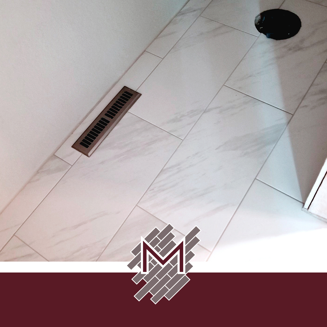 tile shower bathroom