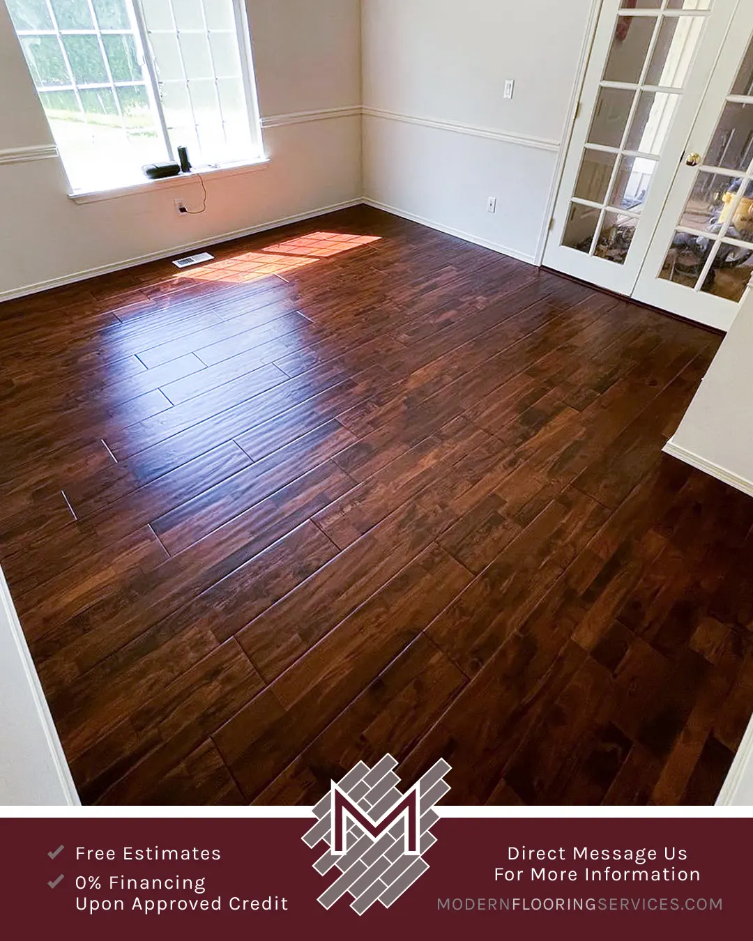 Hardwood Nail-down Flooring Installation.