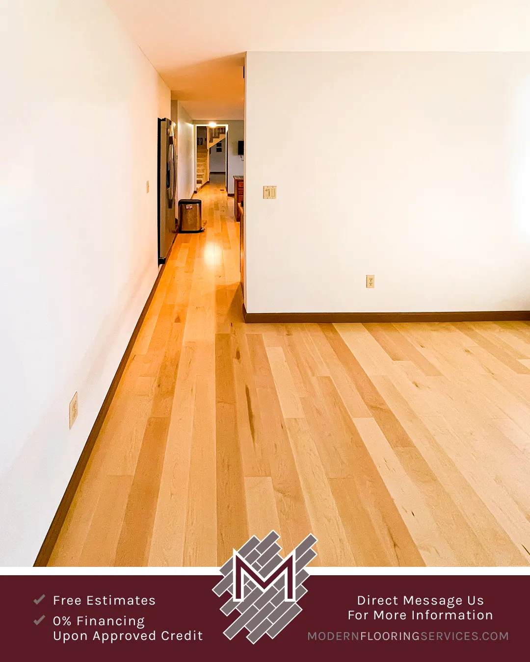 Bellawood Engineered Select Maple Engineered Hardwood Flooring Installation.