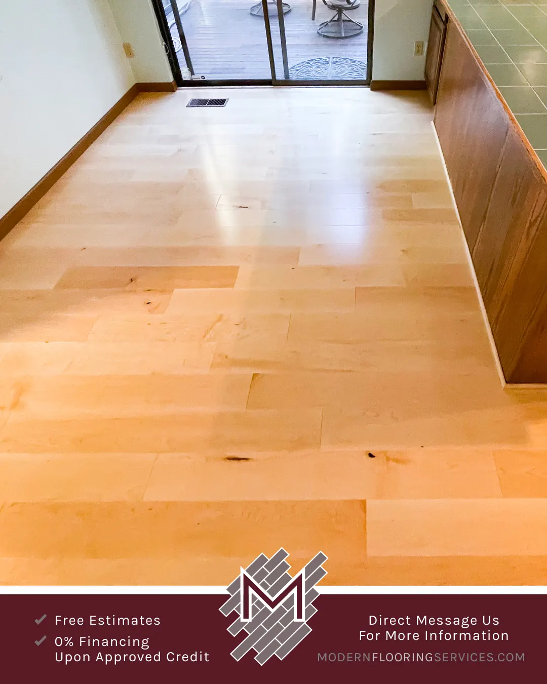 Bellawood Engineered Select Maple Engineered Hardwood Flooring Installation.