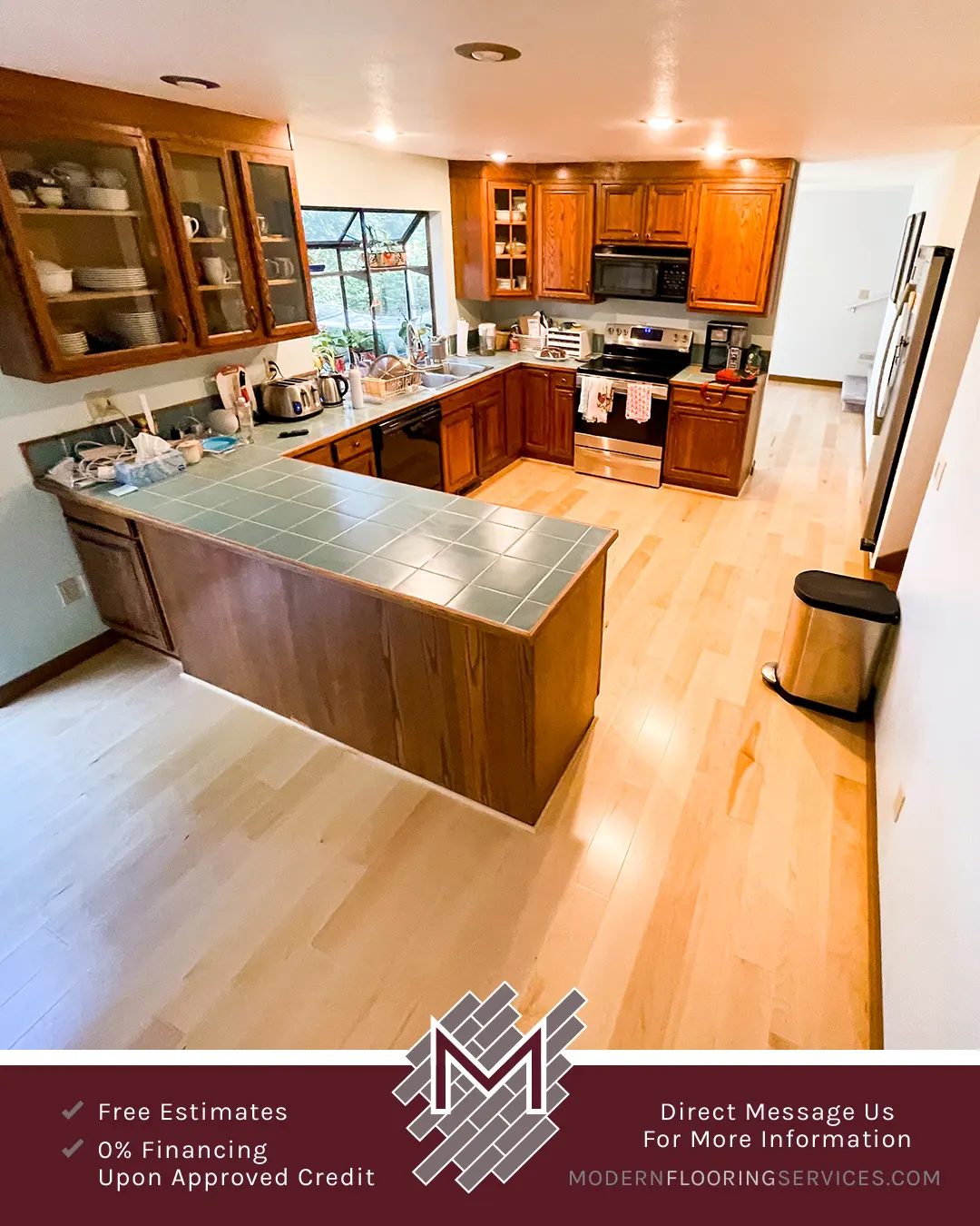 Bellawood Engineered Select Maple Engineered Hardwood Flooring Installation.