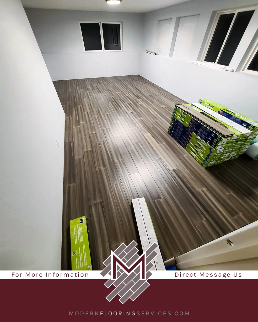 AquaGuard Water Resistant Stranded Bamboo Flooring Installation.