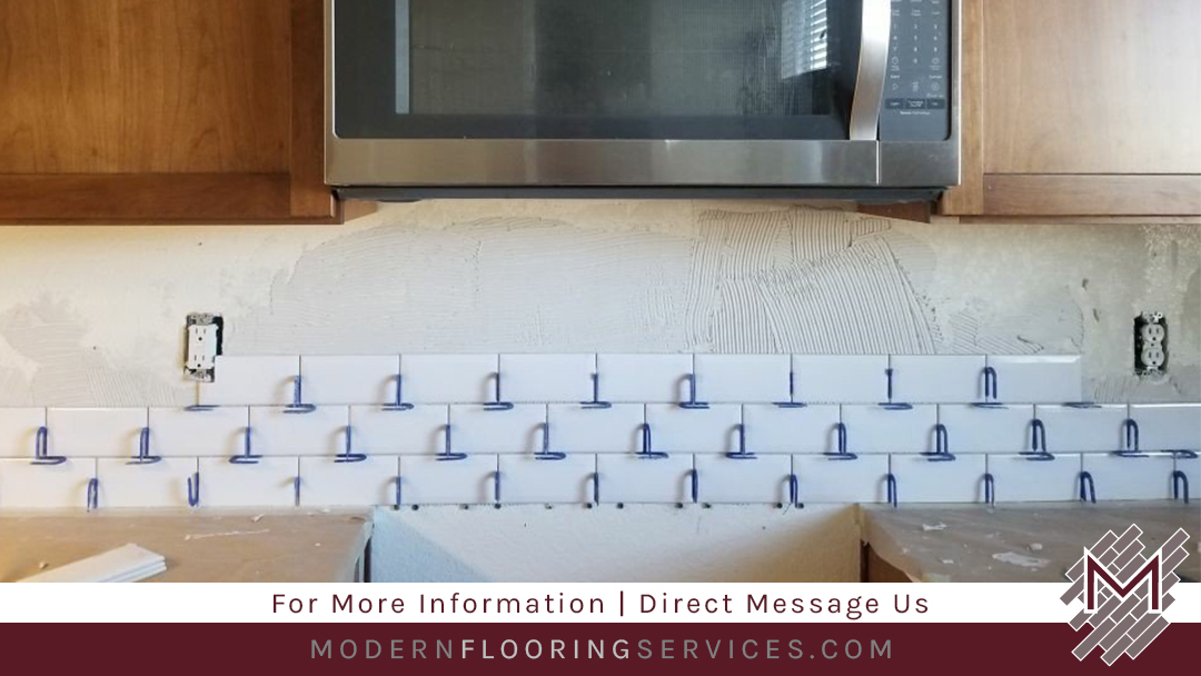 Ceramic Subway Tile Kitchen Backsplash