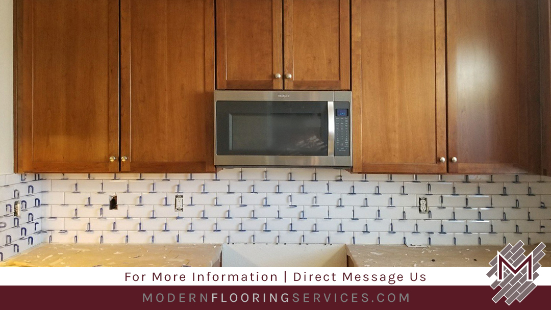 Ceramic Subway Tile Kitchen Backsplash