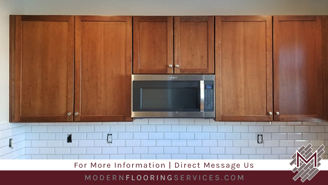 Ceramic Subway Tile Kitchen Backsplash