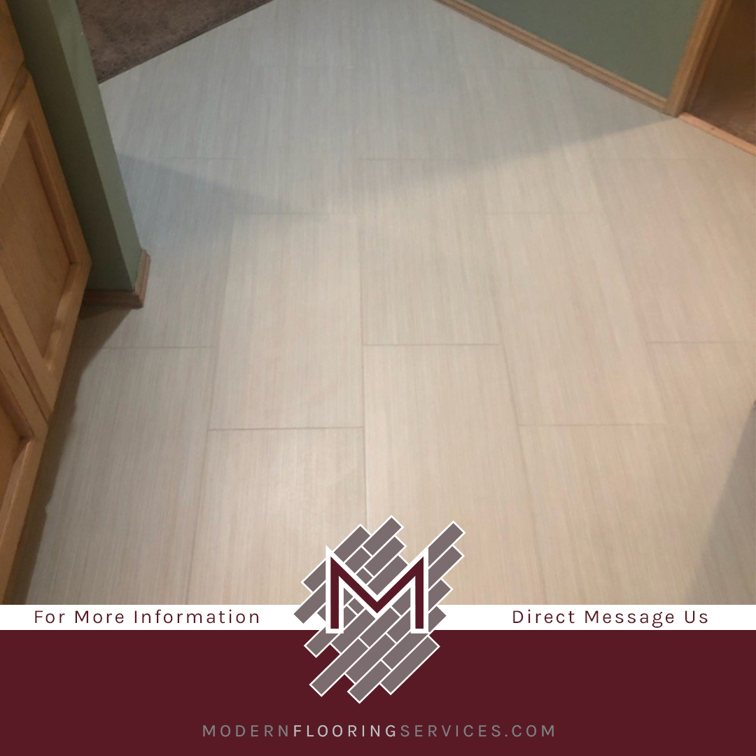 Bathroom Tile Floor Installation