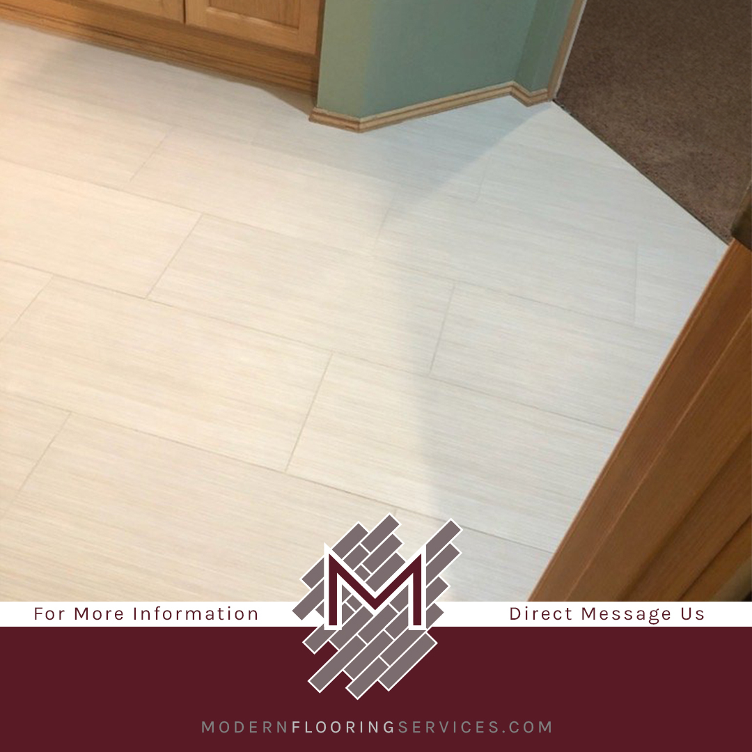 Bathroom Tile Floor Installation