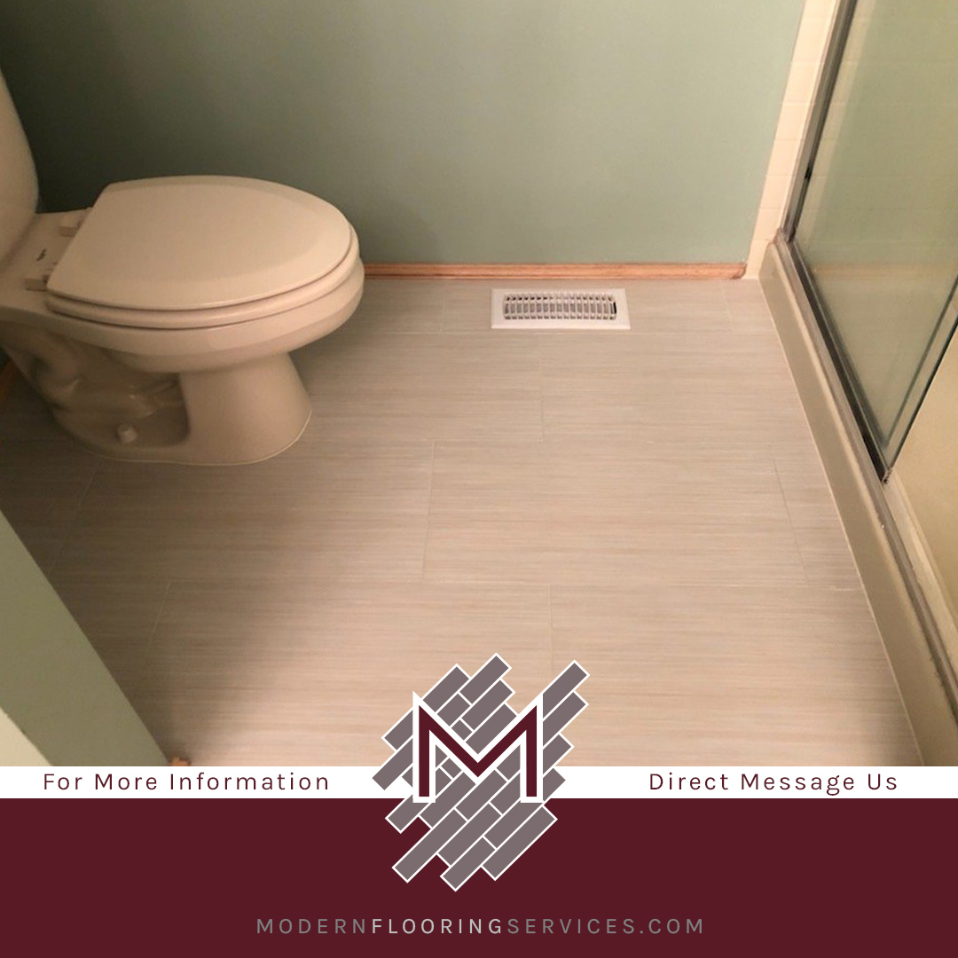 Bathroom Tile Floor Installation