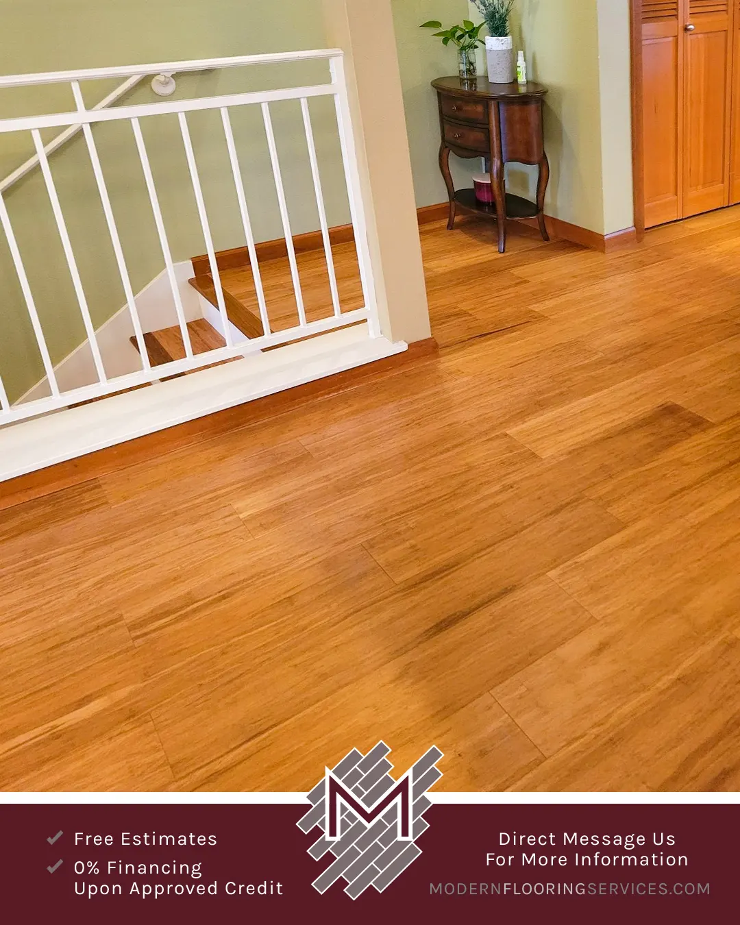 Hardwood Flooring Installation.