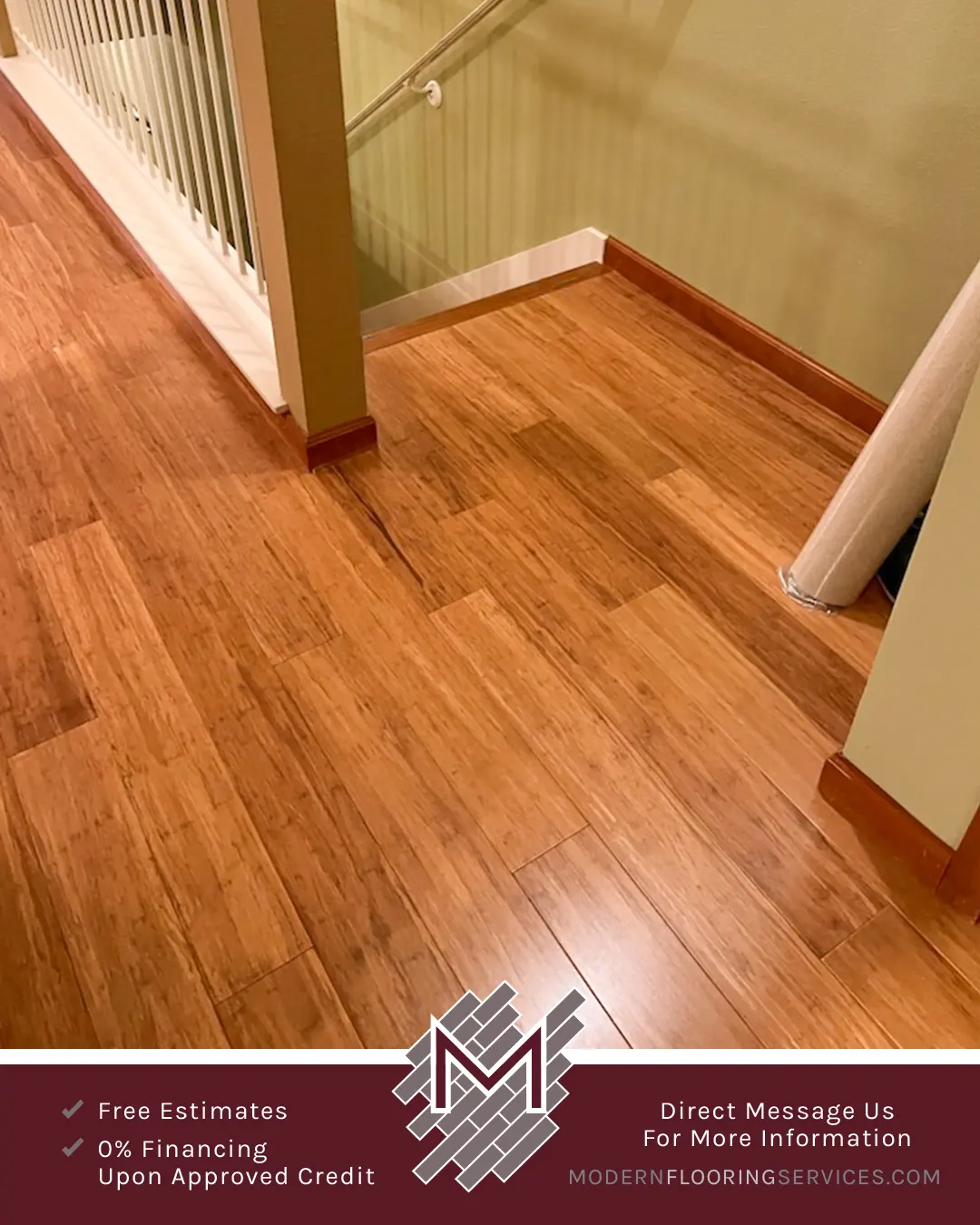 Hardwood Flooring Installation.