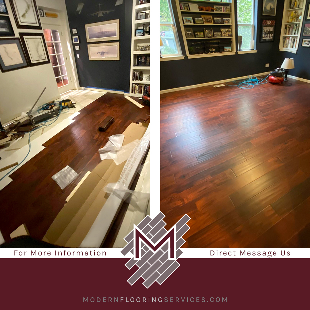 Cherry Hardwood Stairs Nail-Down