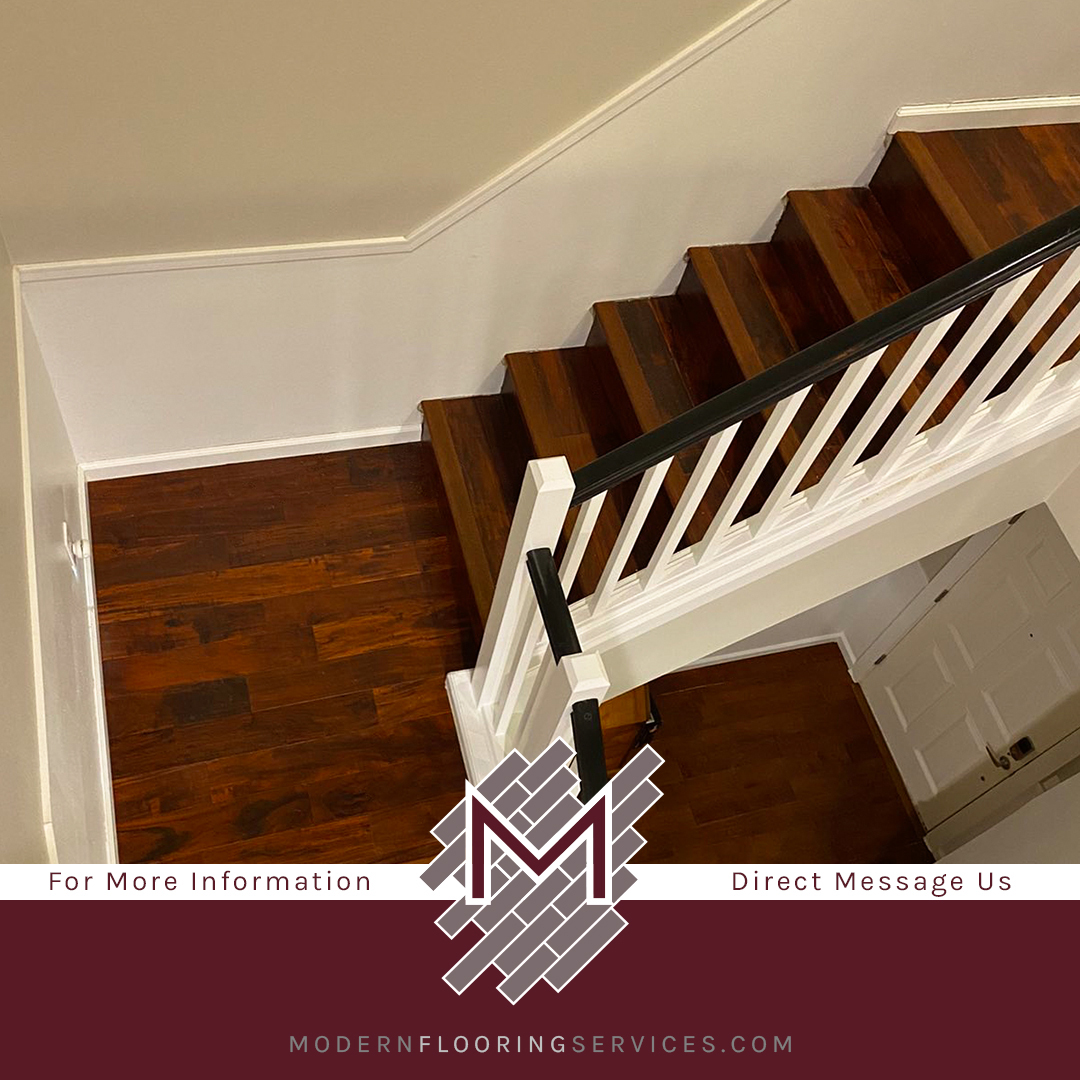Cherry Hardwood Stairs Nail-Down