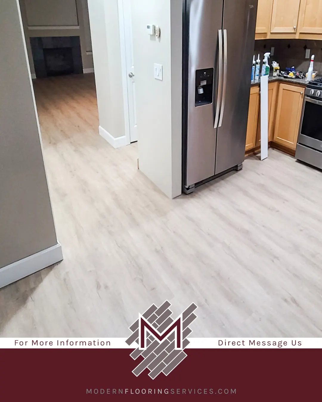 Luxury Vinyl Plank Flooring Installation