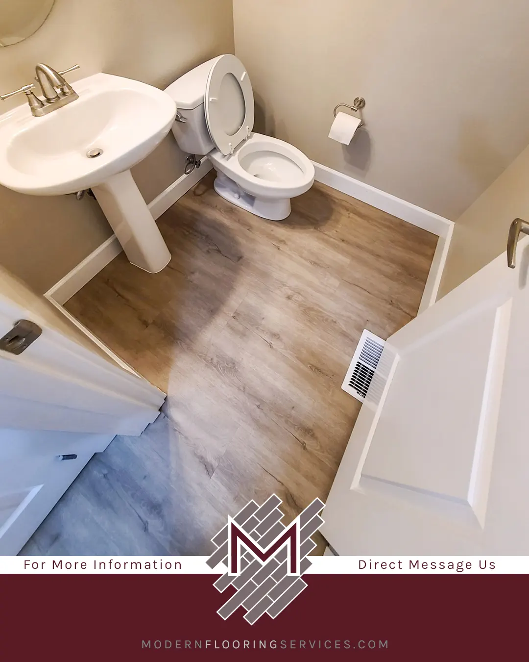 Luxury Vinyl Plank Flooring Installation