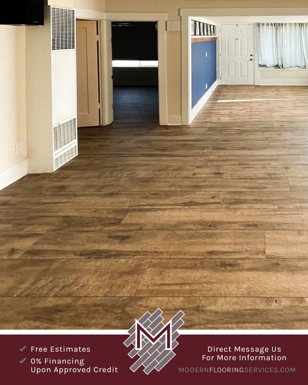 New Flooring Installation.