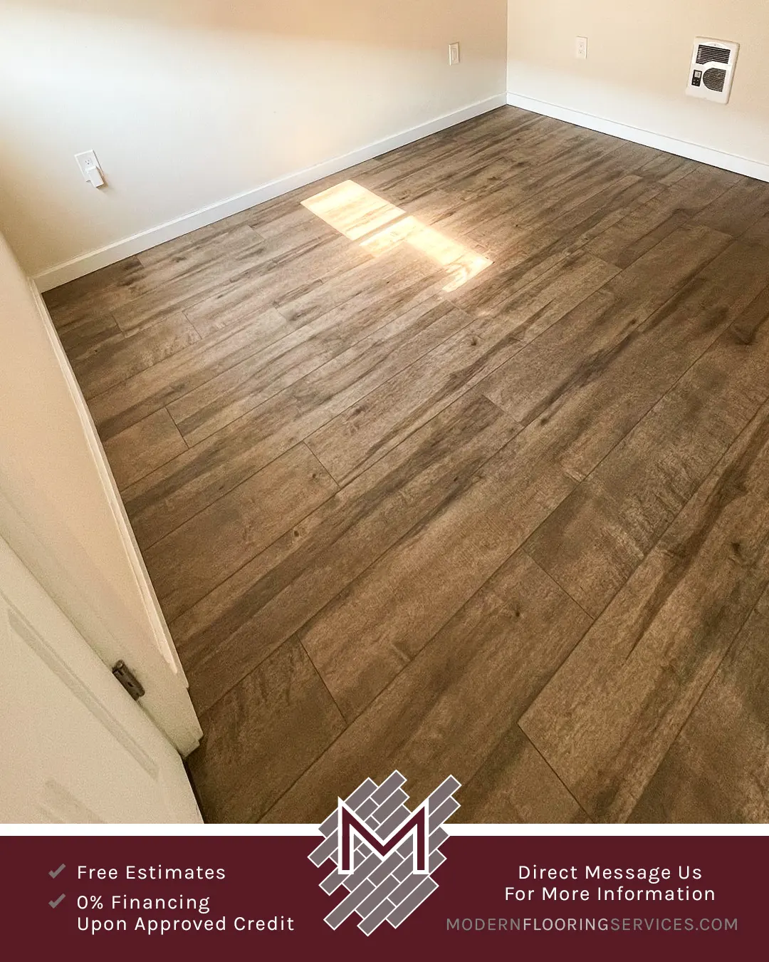 New Flooring Installation.