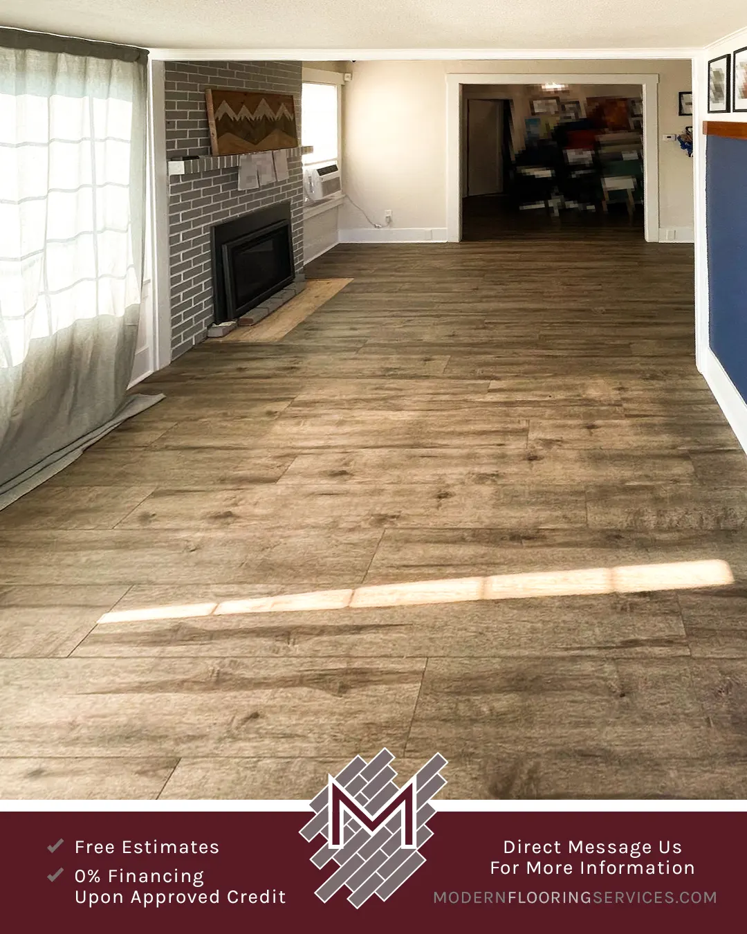 New Flooring Installation.