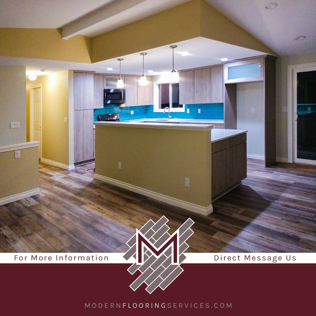 Luxury Vinyl Plank Flooring Installation