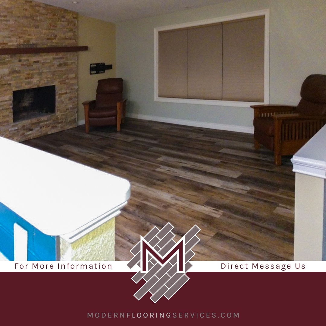 Luxury Vinyl Plank Flooring Installation