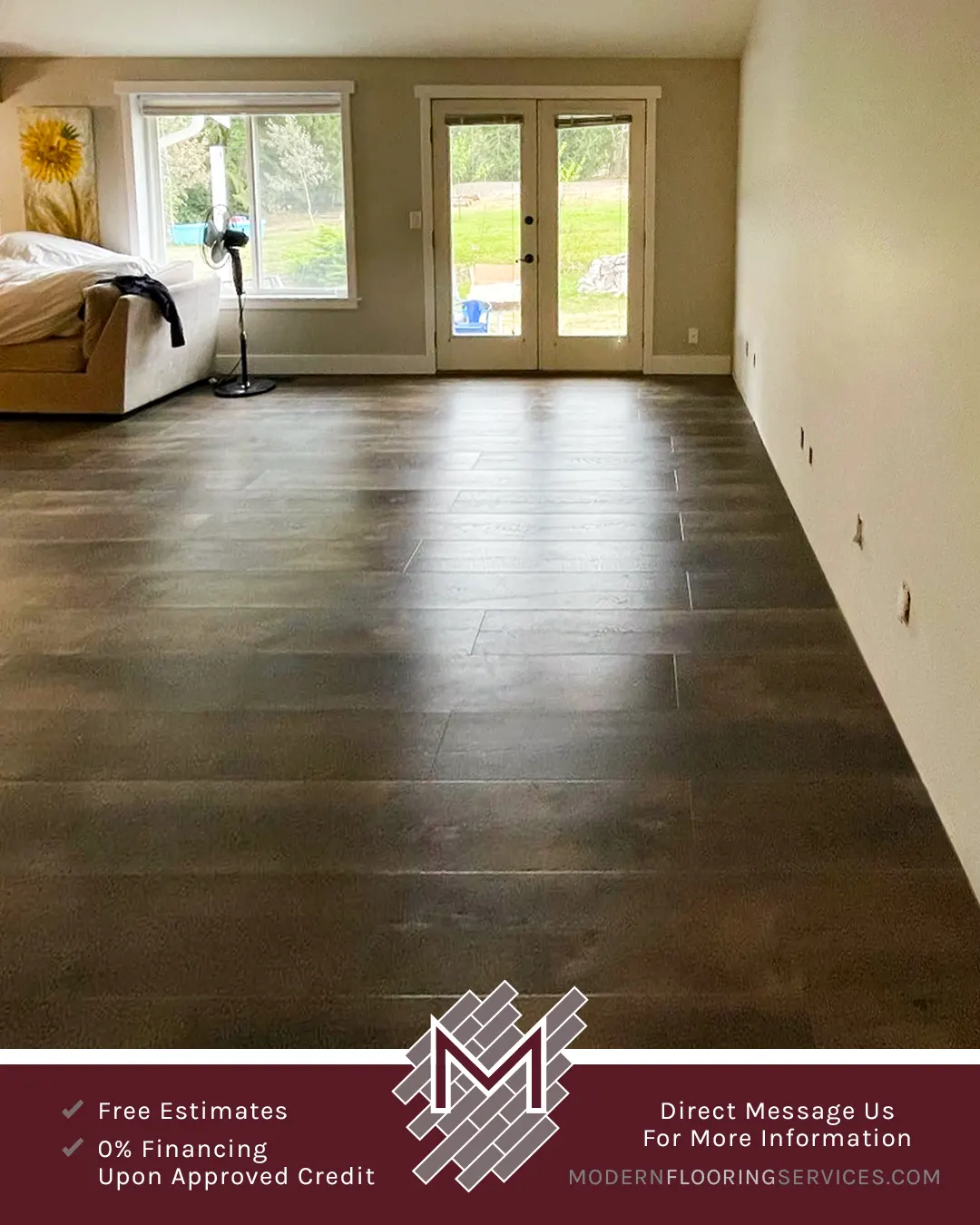 New Flooring Installation.