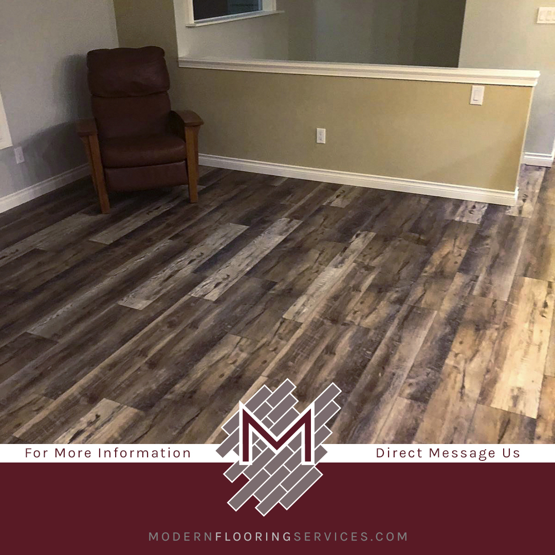 Luxury Vinyl Plank Flooring Installation