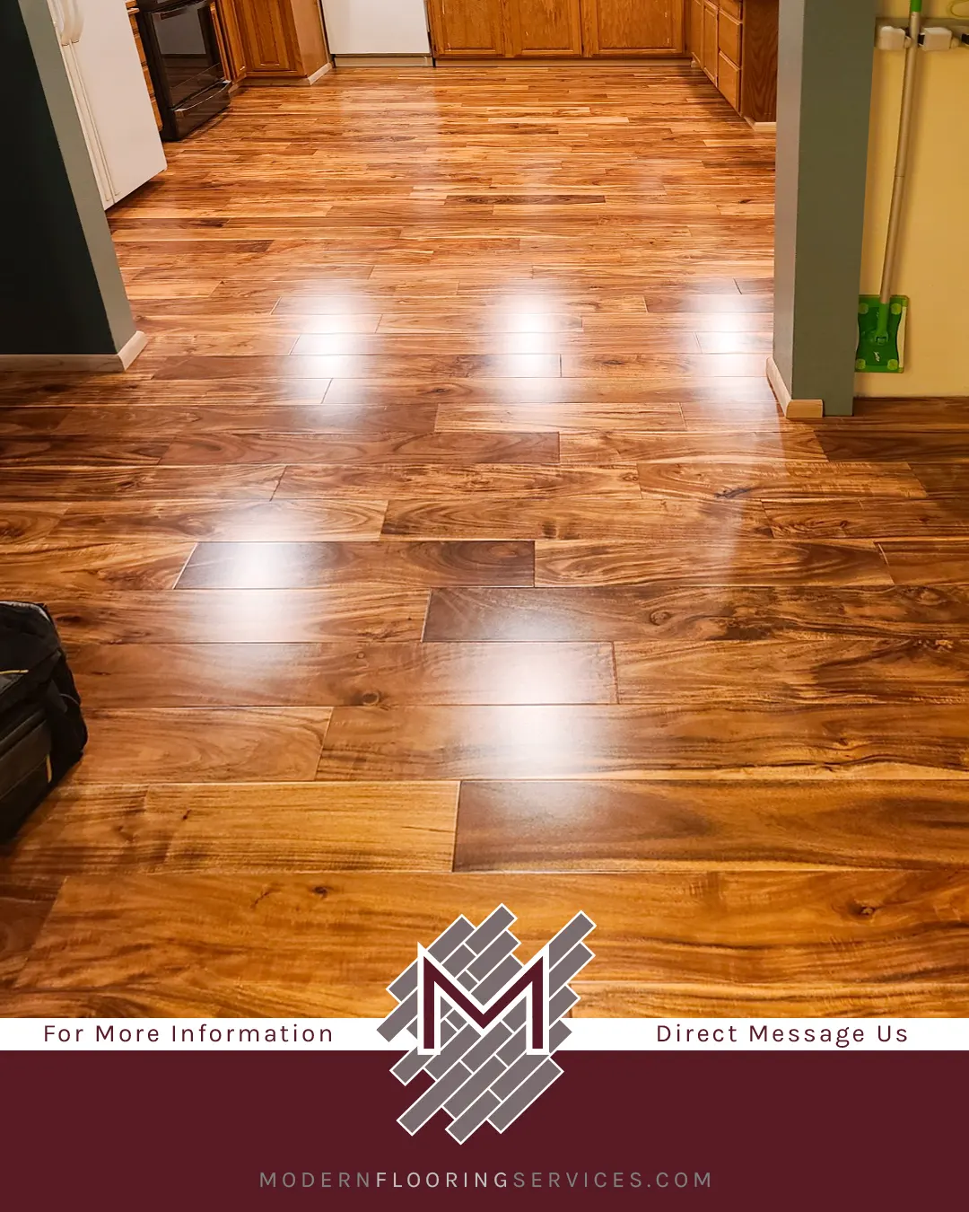 Beautiful Acacia Solid Hardwood Flooring Installation