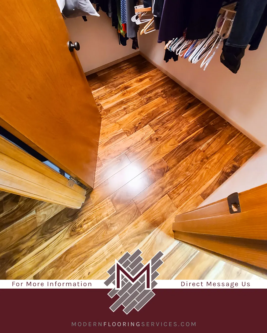 Beautiful Acacia Solid Hardwood Flooring Installation