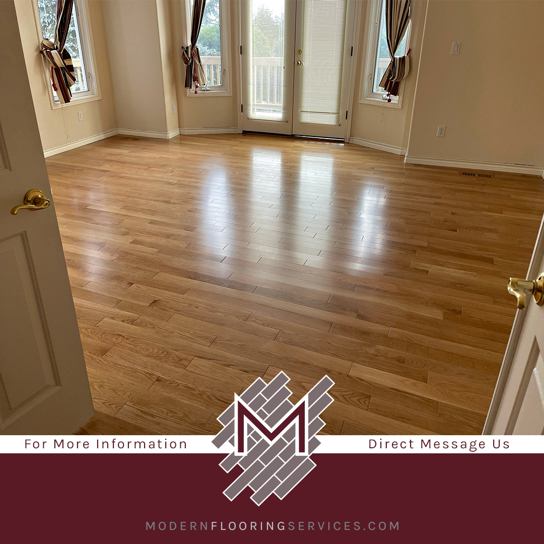 Red Oak Hardwood Floors Installation