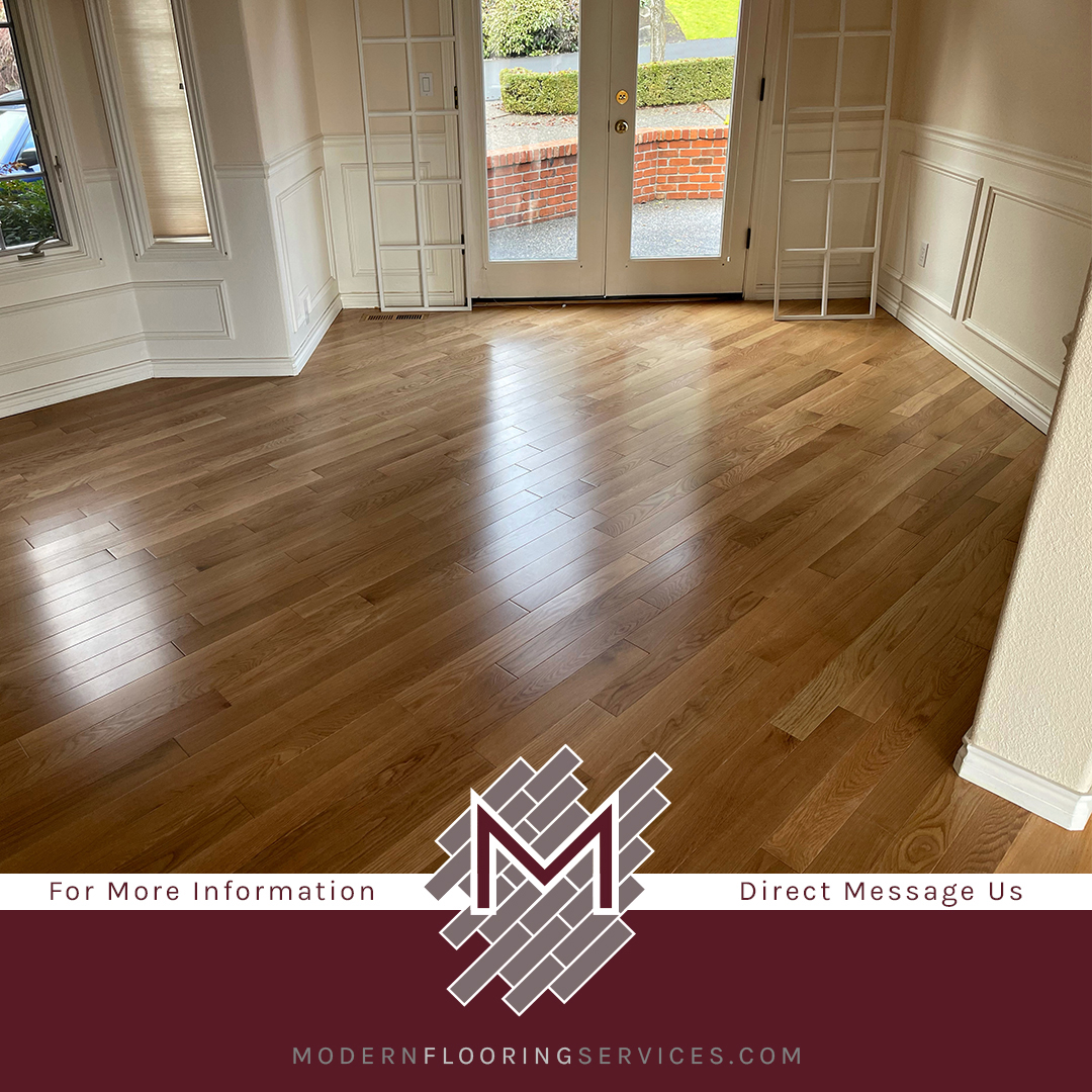 Red Oak Hardwood Floors Installation